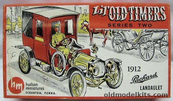 Hudson Miniatures 1/32 1912 Packard Landaulet-  Lil' Old Timers 'Quickie Kit', HM6-89 plastic model kit